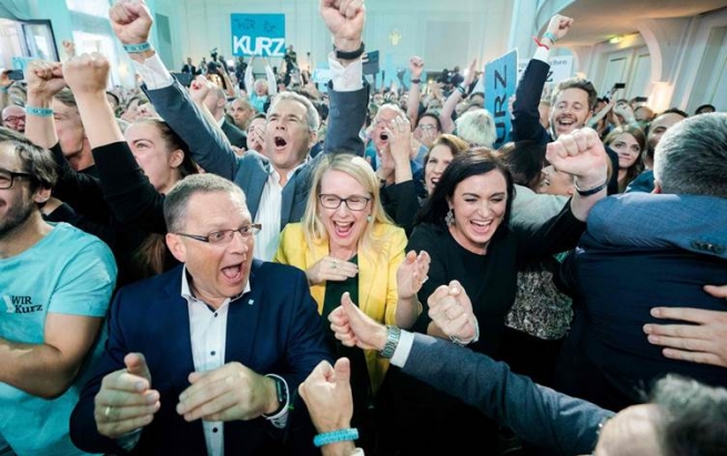 لە هەڵبژاردنی پەرلەمانی نەمسا پارتی پارێزگاران لە پێش پارتەکانی دیکەوەیە